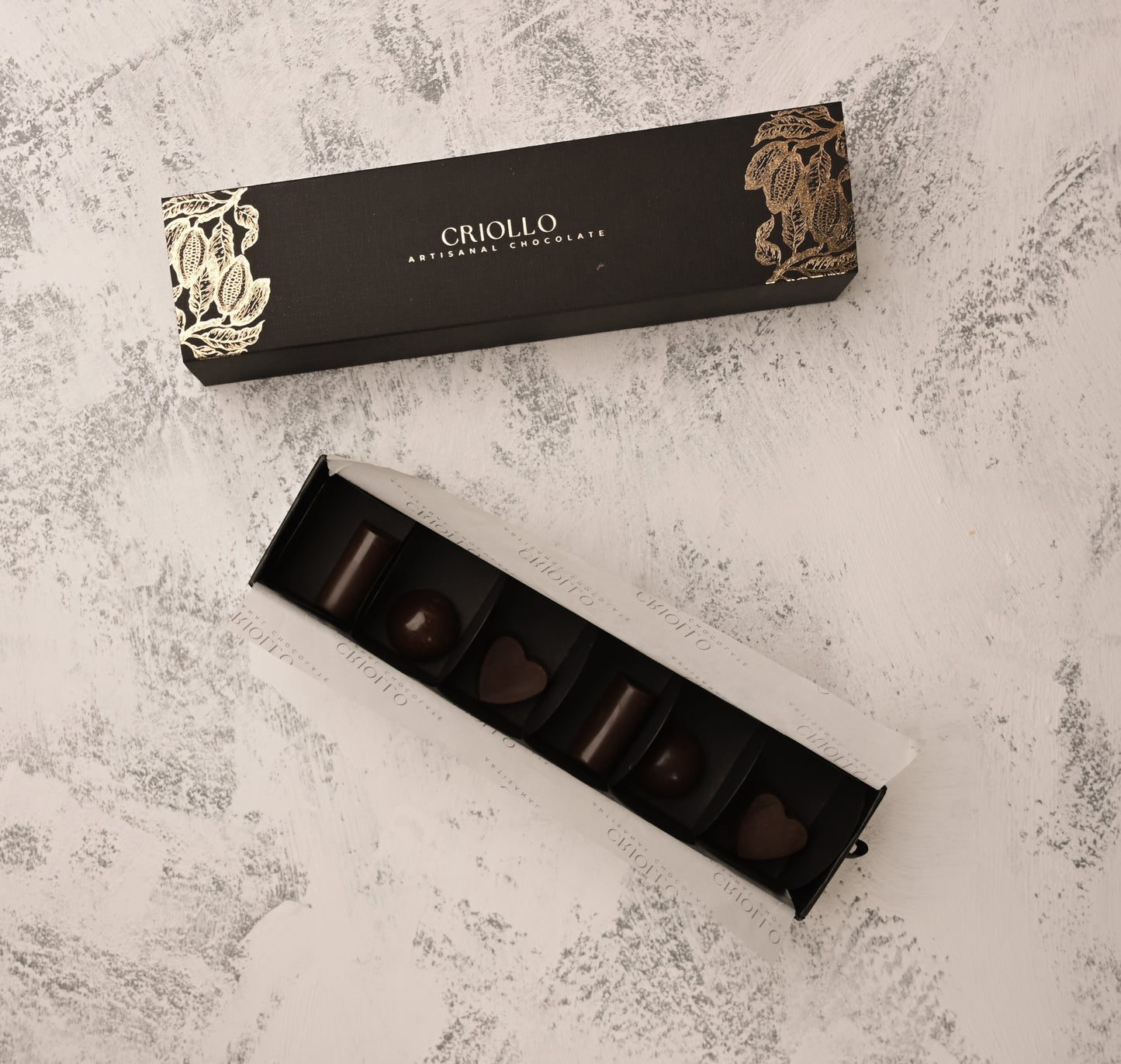 Assorted Chocolate Bonbon Box- Black Gift Box