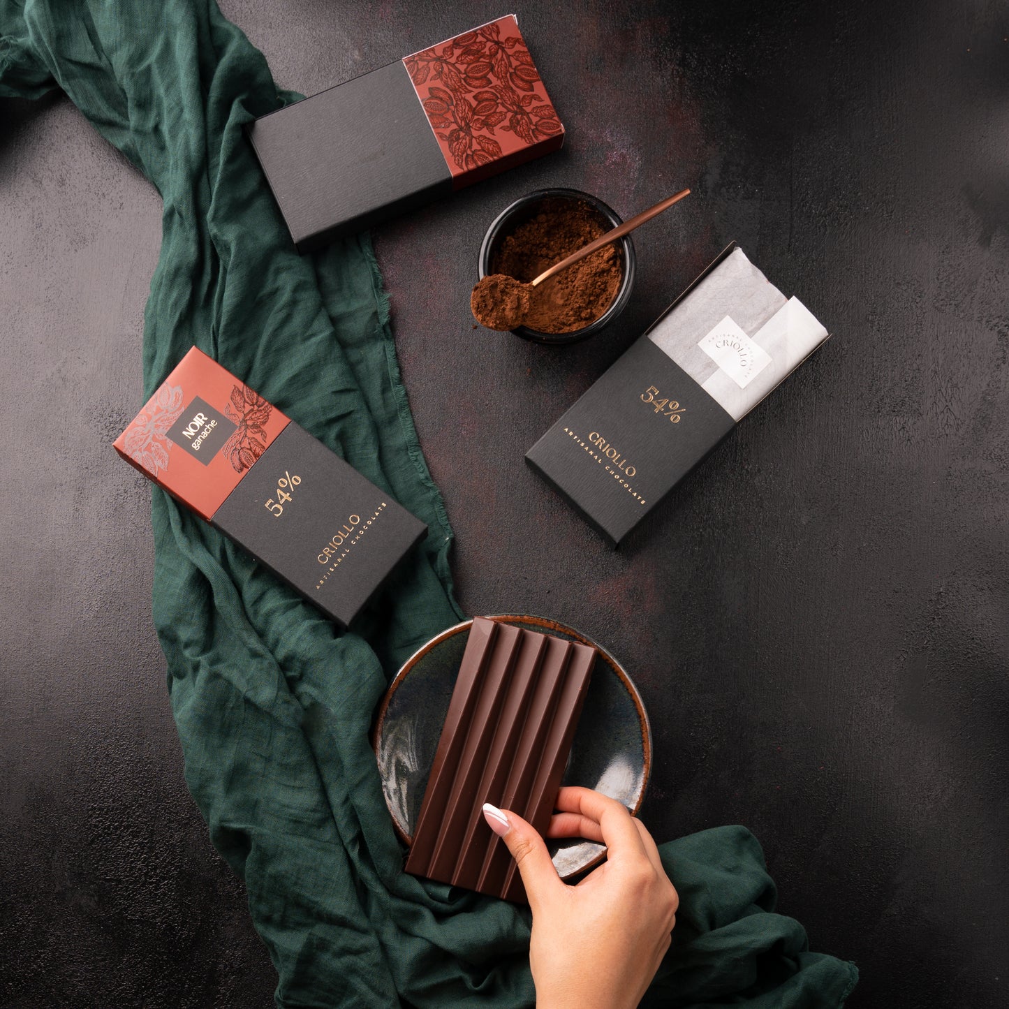 Noir Ganache - 54% Premium Dark Chocolate