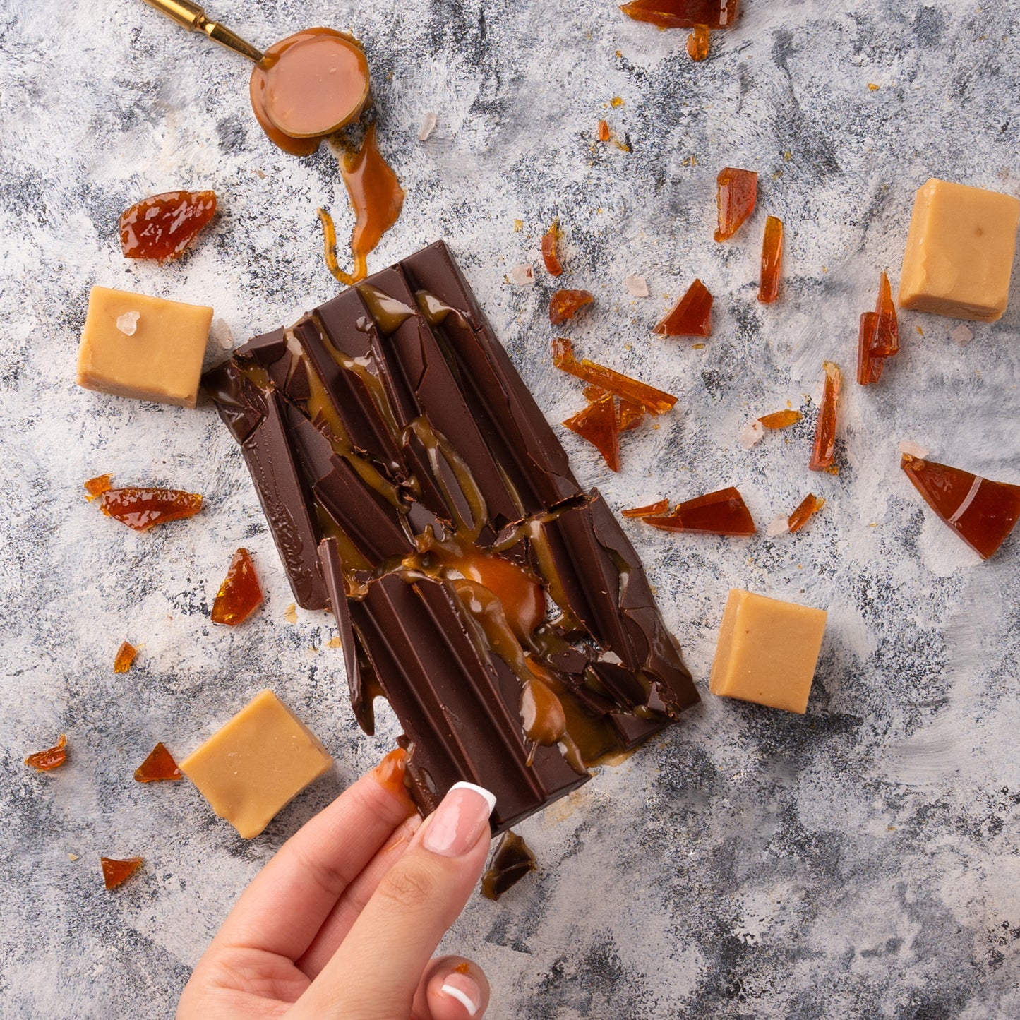 Salted Caramel -54% Premium Dark Chocolate