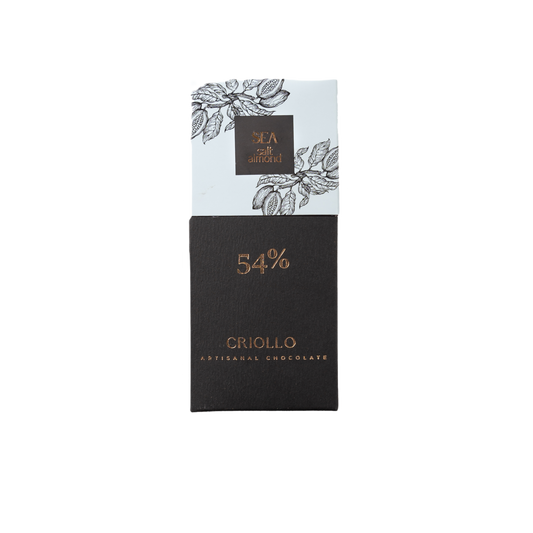 Sea Salt Almond - 54% Premium Dark Chocolate Bar